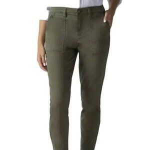 Sanctuary Social Standard Logan Green Khaki Moss Straight Leg Pants 12